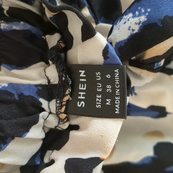 Medium Shein 6 Pull On Multicolor Shorts With Removable Waist Tie - Picture 8 of 14